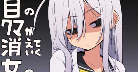 A Girl Whose Dark Circles in Her Eyes Disappear as the Story Progresses