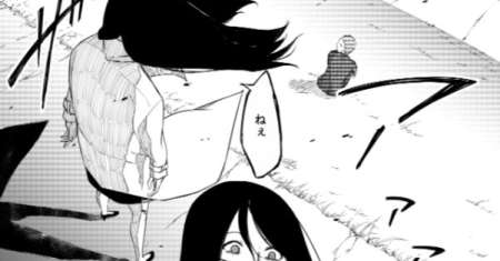 A Man Meets a Kuchisake Onna