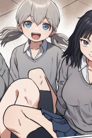 Sampul Joshi Koukousei no Nichijou Daily Lives of High School Girls