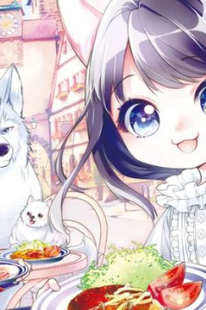 Sampul Neko Neko Youjo no Aijou Gohan ~Isekai de Mofumofu-tachi ni Ryouri wo Tsukurimasu!~