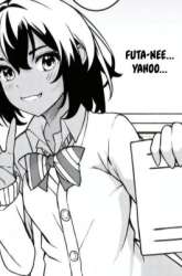 Manga Tensai Bishoujo Sanshimai wa Isourou ni Dake Choro Kawaii gambar 2