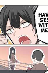 Manga Tobioriru Chokuzen no Doukyuusei ni “Sekkusu Shiyou! ” To Teianshite Mita. gambar 2