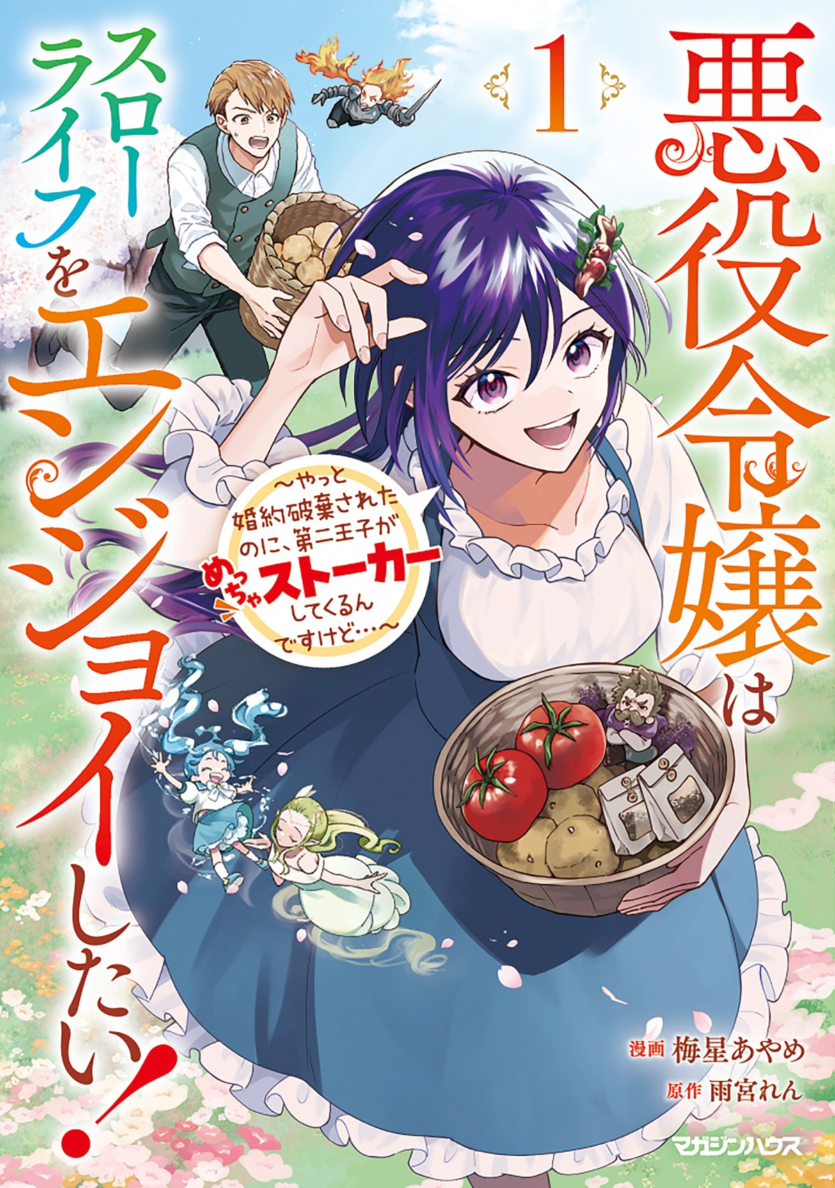 Akuyaku Reijou wa Slow Life o Enjoy Shitai!: Yatto Kon’yaku Hakisareta no ni, Daini Ouji ga Meccha Stalker Shitekurun desu kedo