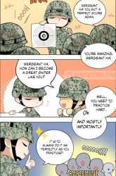 Manhwa Chibi Arcane Sniper gambar 3