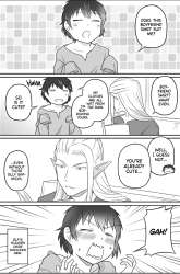 Manga Elf Boyfriend & Boyish Girlfriend gambar 2