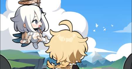 Genshin Impact 4-koma