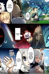 Manhua Genshin Impact 4-koma gambar 1