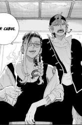 Manga Gokurakugai Sanbandori no Ken gambar 4