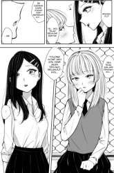 Komik Gyaru to Ojou-sama no Himitsu Tokkun. Preview Gambar 1