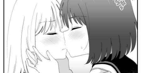 Hajimete Kisu Shita Toki no Onnanoko Futari no Hannou