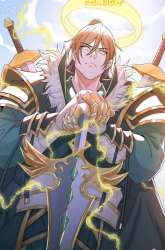 Manhua I Blew the Protagonist’s Halo Off gambar 1