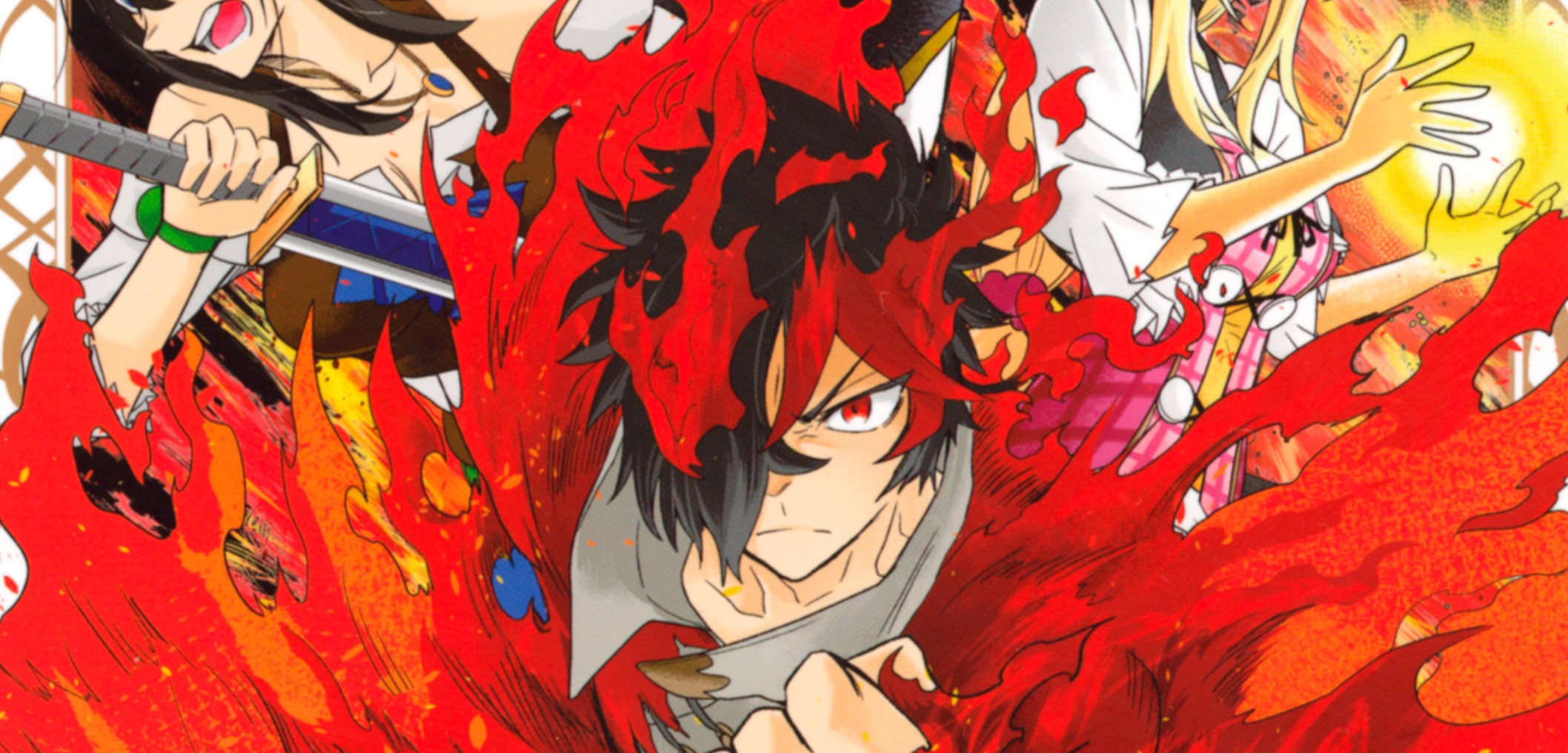 Jigoku no Gouka de Yaka re Tsuzuketa Shounen. Saikyou no Honou Tsukai to Natte Fukkatsu Suru.