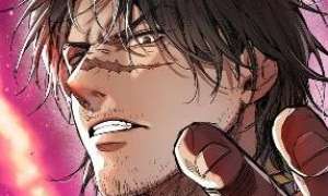 Komik Roguish Guard in a Medieval Fantasy