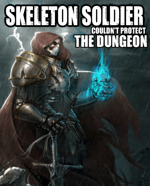 Baca Komik Skeleton Soldier Couldn’t Protect the Dungeon
