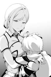 Manga Toshiue elite onna kishi ga boku no mae de dake kawaii gambar 2