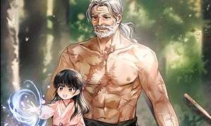 Komik Warrior Grandpa and Supreme Granddaughter